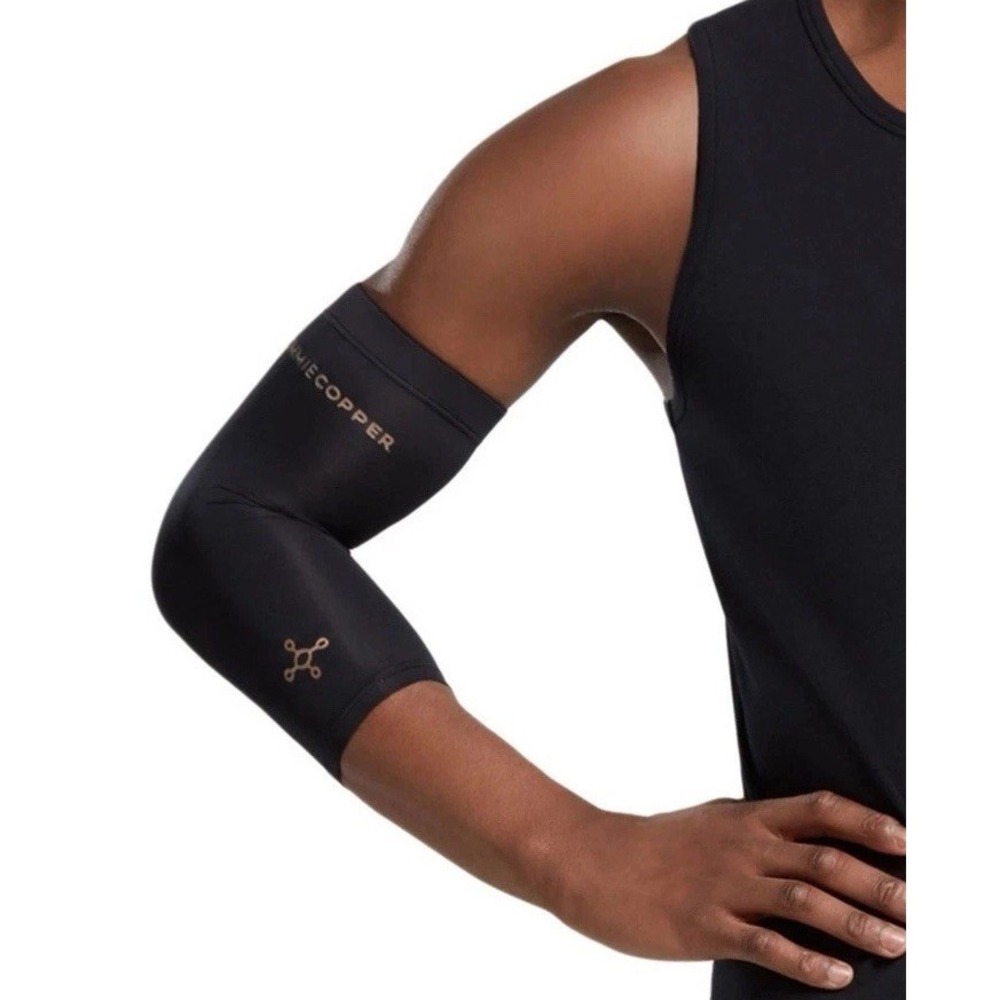 Tommie Copper Vitality Elbow Compression‎ Sleeve Black size 6XL New